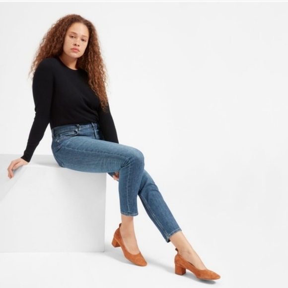 Everlane Denim - Everlane high rise ankle length skinny jean